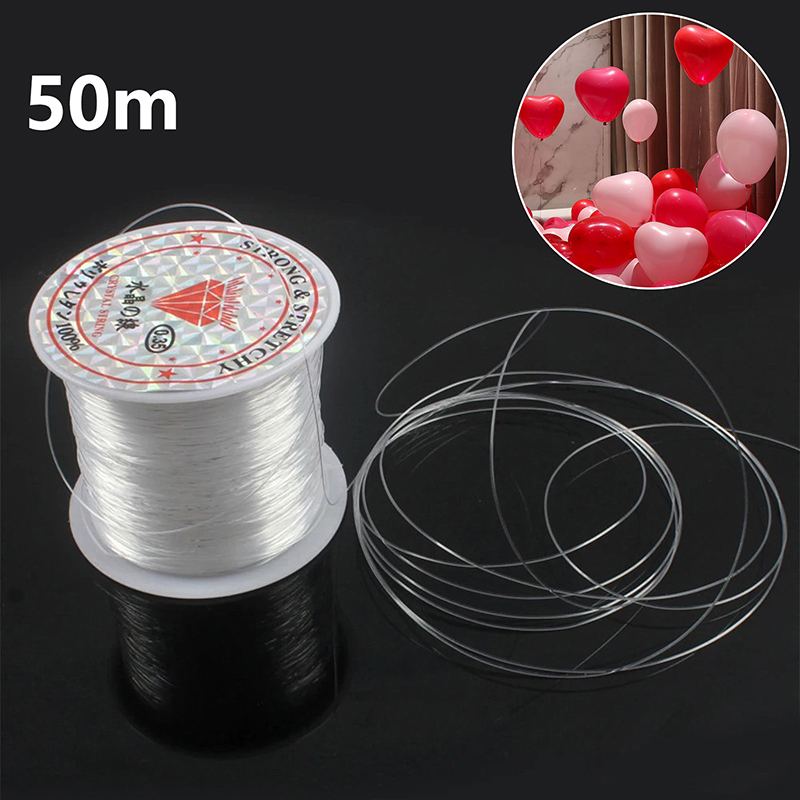 50m Clear Nylon Invisible Thre - Fishing Belt ulasan dan harga
