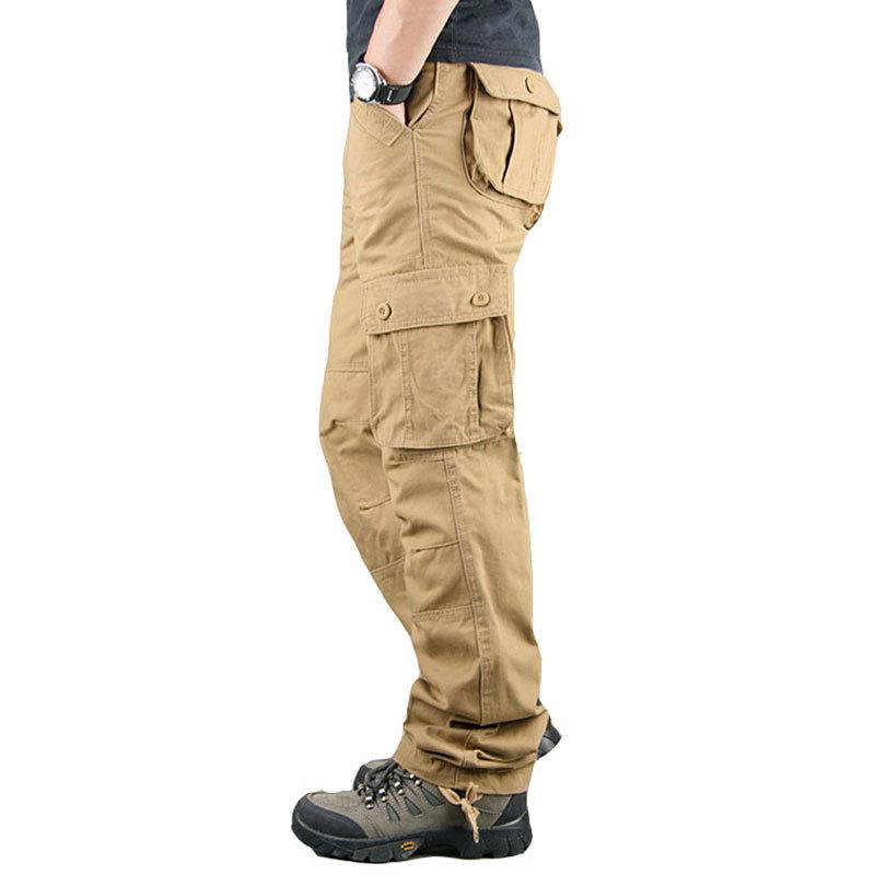 Tactical Cargo Pants Men Cotto - Fishing Pants Waterproof ulasan dan harga