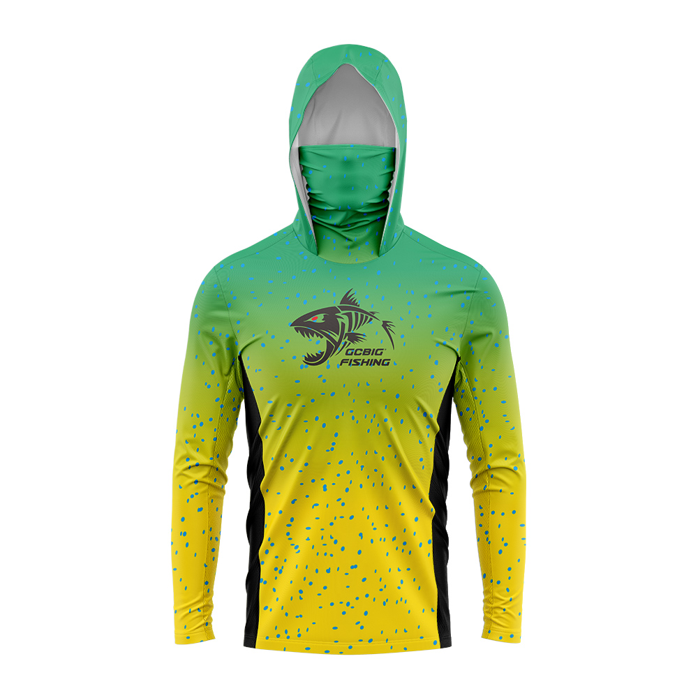 Mens Outdoor Long Sleeve Fishi - Fishing Shirt Uv Protection ulasan dan harga