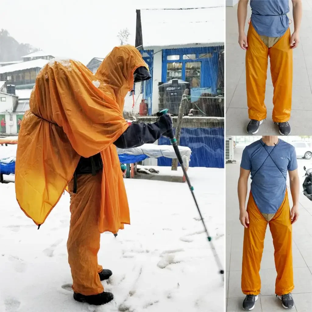 Men Women Riding Fishing Porta - Fishing Rain Suit ulasan dan harga