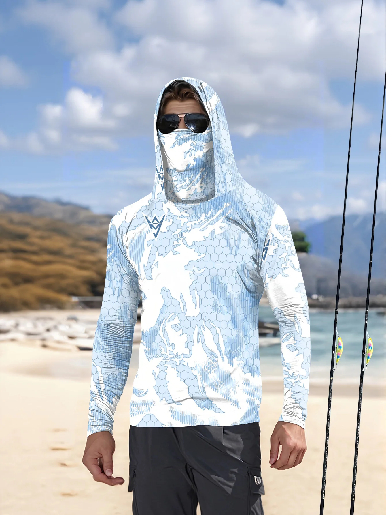 2026 New Model UV-Resistant Fi - Fishing Mask Sun Protection ulasan dan harga