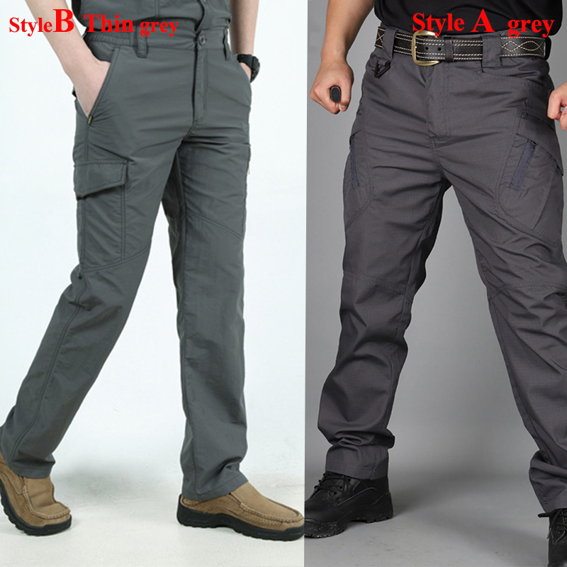 Tactical Cargo Pants Men Outdo - Fishing Pants Waterproof ulasan dan harga