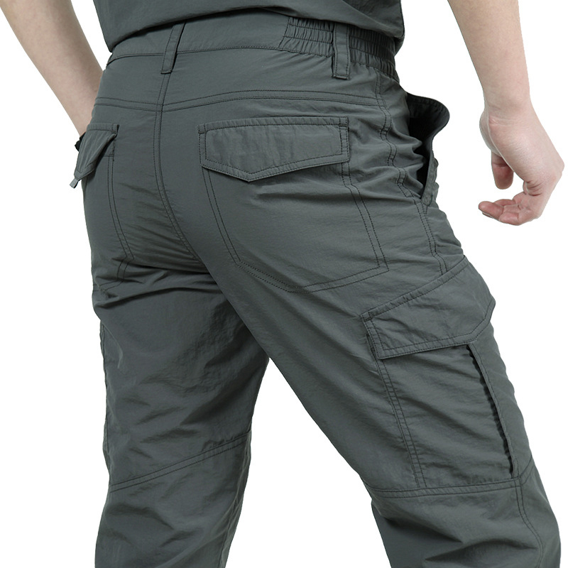 Tactical Cargo Pants Men Outdo - Fishing Pants Waterproof ulasan dan harga